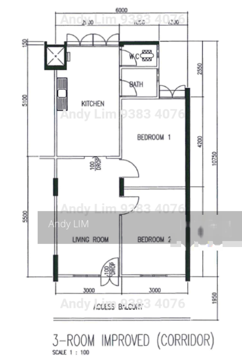 Blk 73 Geylang Bahru (Kallang/Whampoa), HDB 3 Rooms #269887641